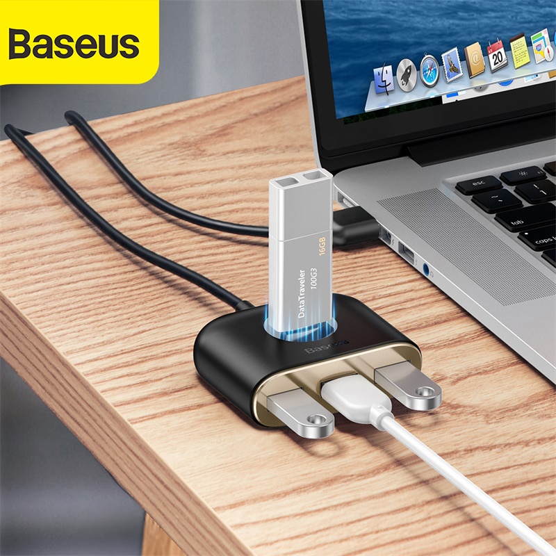 Baseus USB  3.0-Ƽ USB й , ƺ Ʈ..